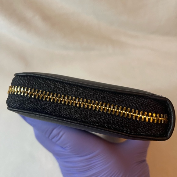 Betsey Johnson black wallet with scull accents, NWOT - Picture 7 of 8